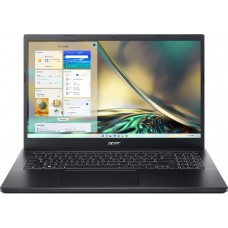 Acer Ноутбук Aspire 7 A715-76G 15.6" FHD IPS, Intel i5-12450H, 16GB, F512GB, NVD3050-4, Lin, чорний