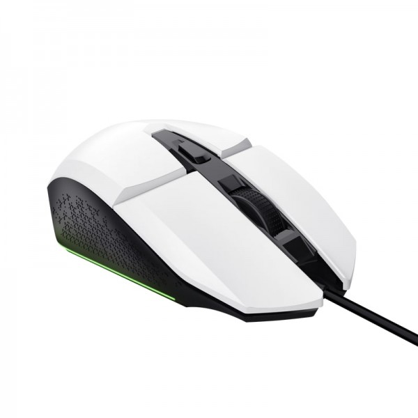 Миша Trust GXT 109 FELOX , RGB, USB-A, Білий