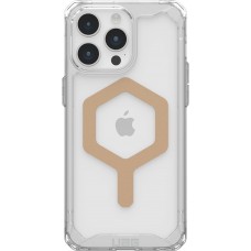 UAG Чохол для Apple iPhone 15 Pro Max Plyo Magsafe, Ice/Gold