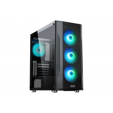 2E Gaming Корпус Splendor G4301 без БЖ 2xUSB3.0, 1xUSBType-C, 4x120мм ARGB, VGA 415мм, LCS ready, контролер з пультом, TG Side Panel, EATX, чорний