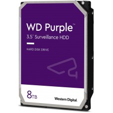 WD Жорсткий диск 8TB 3.5" 5640 128MB SATA Purple Surveillance