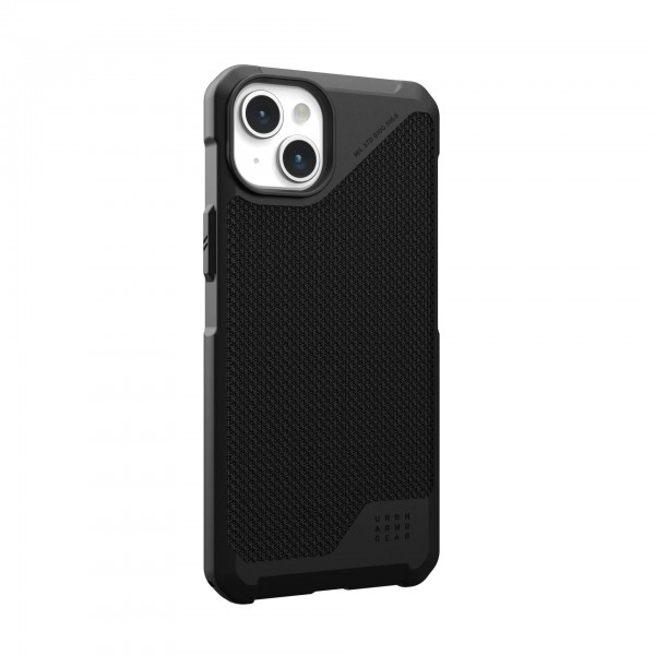 UAG Чохол для Apple iPhone 15 Plus Metropolis LT Magsafe, Kevlar Black