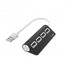 HAMA 4 Ports USB 2.0 Black/White