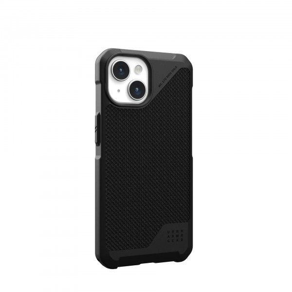 UAG Чохол для Apple iPhone 15 Metropolis LT Magsafe, Kevlar Black