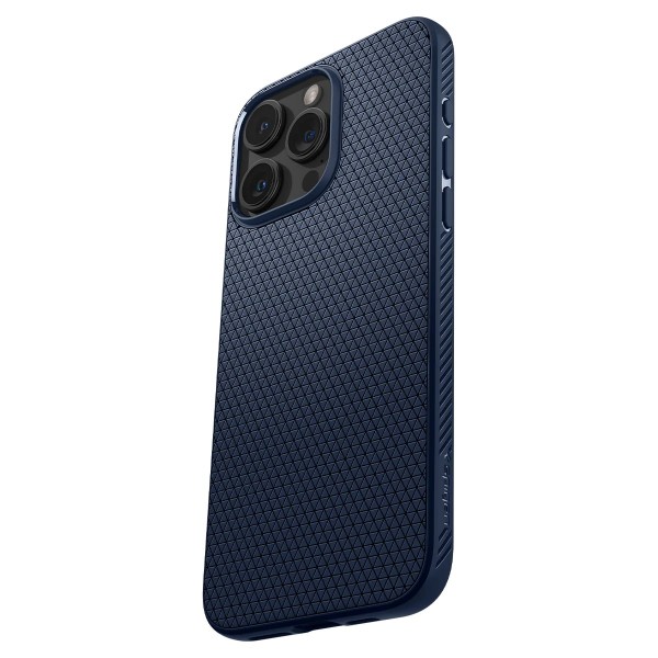 Spigen Чохол для Apple iPhone 15 Pro Liquid Air, Navy Blue