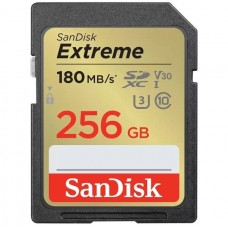 SanDisk Карта пам'яті SD 256GB C10 UHS-I U3 R180/W130MB/s Extreme V30