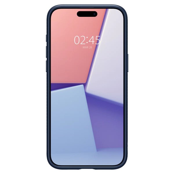Spigen Чохол для Apple iPhone 15 Pro Liquid Air, Navy Blue