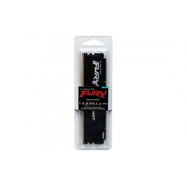 Kingston Пам'ять ПК DDR5 16GB 5600 FURY Beast