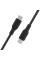 Belkin Кабель заряджання/синхронізації USB-С > USB-С 3м, 100Вт, плетений, чорний