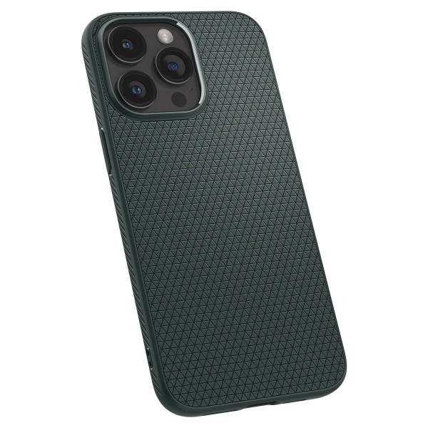 Spigen Чохол для Apple iPhone 15 Pro Max Liquid Air, Abyss Green