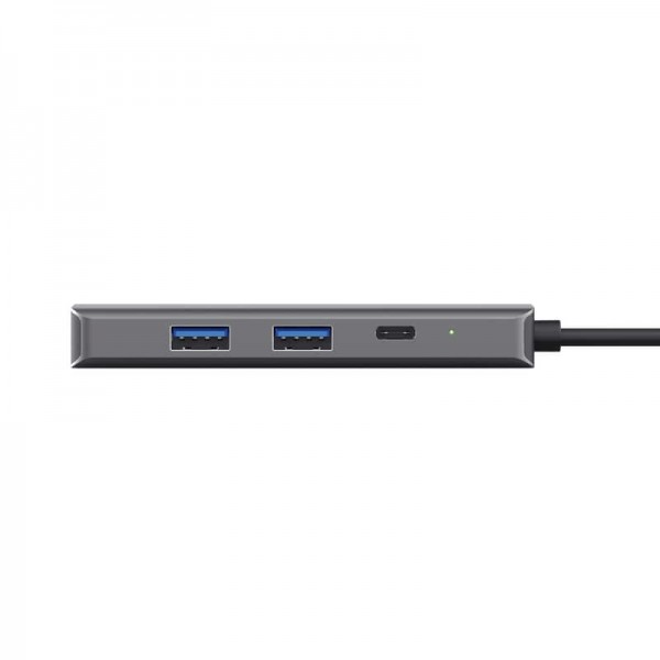 Trust USB-хаб Dalyx 6-in-1 USB-C Multi-port Dock Aluminium