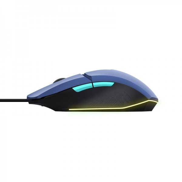 Миша Trust GXT 109 FELOX, RGB, USB-A, Синій