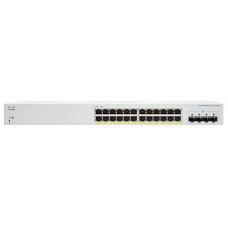 Cisco Комутатор CBS220 Smart 24-port GE, PoE, 4x1G SFP