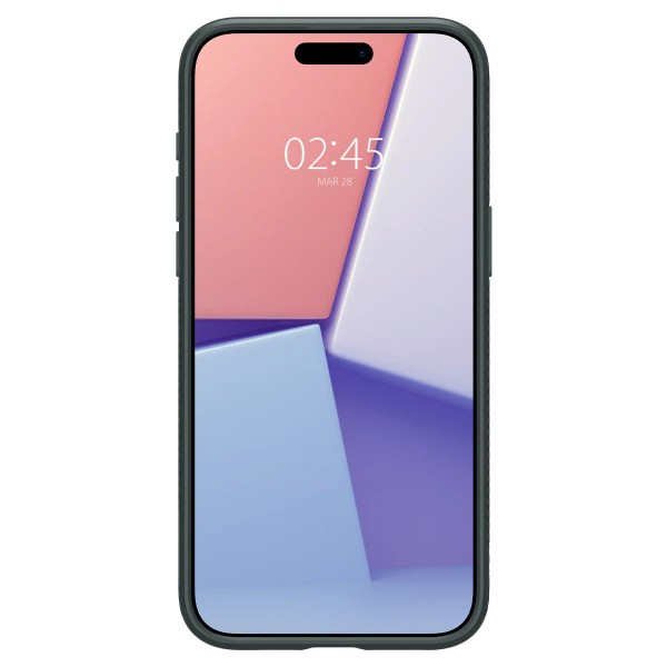 Spigen Чохол для Apple iPhone 15 Pro Max Liquid Air, Abyss Green