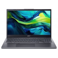 Acer Ноутбук Aspire 15 A15-51M 15.6" FHD IPS, Intel 3-100U, 16GB, F512GB, UMA, Lin, сірий