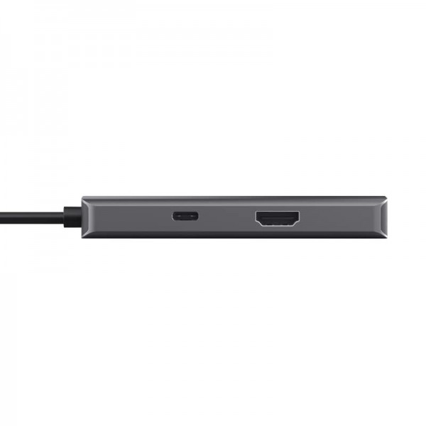 Trust USB-хаб Dalyx 6-in-1 USB-C Multi-port Dock Aluminium