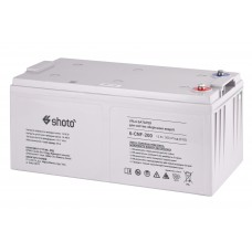 SHOTO Акумуляторна батарея 6CNF, 12V, 200Ah, GEL-CARBON