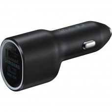 Автомобільний зарядний пристрій Samsung 40W Car Charger (w/o Cable) Black