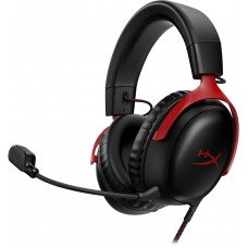 Гарнiтура HyperX Cloud III 3.5mm/USB-A/USB-C Black/Red