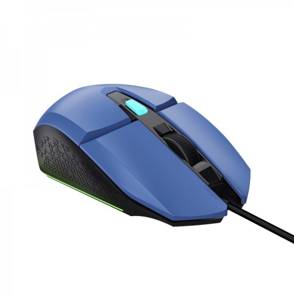 Миша Trust GXT 109 FELOX, RGB, USB-A, Синій