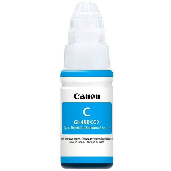 Canon Чорнило GI-490 PIXMA G1400/G2400/G3400 Cyan 70ml