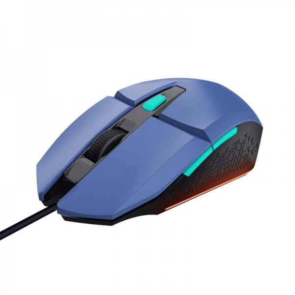 Миша Trust GXT 109 FELOX, RGB, USB-A, Синій
