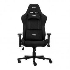 Крісло 2E GAMING BUSHIDO Lite, тканина, 2D-Armrests, чорний