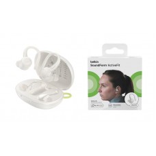 Навушники TWS Belkin Soundform ActiveFit True Wireless, кремовий