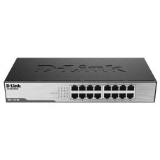 Коммутатор D-Link DES-1016D 16xFE Rackmount, Неуправляемый