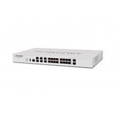 Межсетевой экран Fortinet FG-100E, 2GE x WAN, 1GE x DMZ, 1GE x Mgmt, 2GE x HA, 14GE x switch ports.