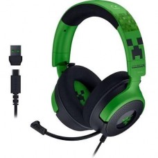 Гарнітура Razer Kraken V4 X, 7.1, USB-A, 1.8м, RGB, Minecraft Ed.