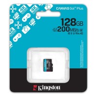 Карта пам'яті Kingston microSD 128GB C10 UHS-I U3 A2 V30 R200/W100MB/s