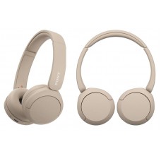 Sony Навушники On-ear WH-CH520 BT 5.2, SBC, AAC, Wireless, Mic, Бежевий