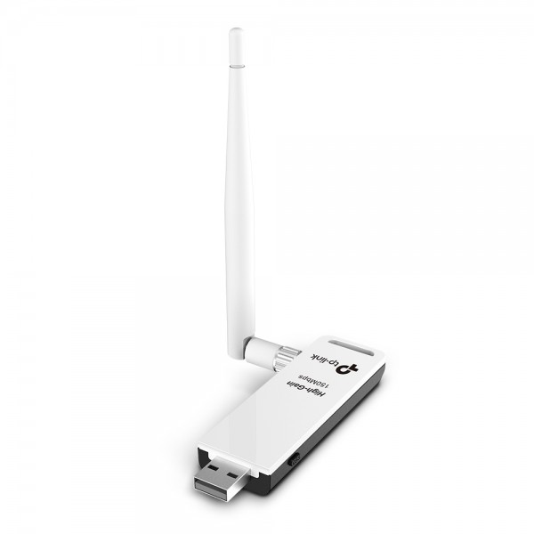 WiFi-адаптер TP-Link TL-WN722N 802.11n, 2.4 ГГц, N150, USB 2.0