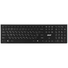 Клавіатура Acer OKR020, 109key, WL, EN/UKR/RU, чорний