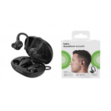 Навушники TWS Belkin Soundform ActiveFit True Wireless, чорний