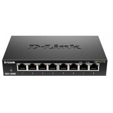 Комутатор D-Link DGS-1008D 8xGE, Desktop металл, Некерований