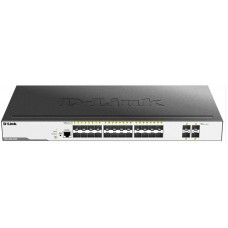 Коммутатор D-Link DGS-3000-28XS 24xSFP 1G, 4xSFP + 10G