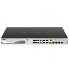 Комутатор D-Link DXS-1100-16TC 12x10GBaseT, 2x10GBaseT/SFP+ Combo, EasySmart