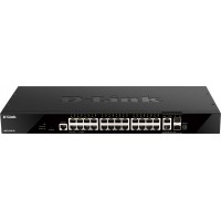 Комутатор D-Link DGS-1520-28 24xGE 2xSFP, 2xSFP+ Керований. L3