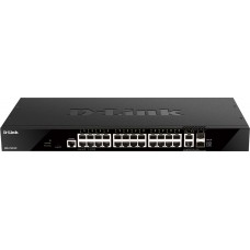 Комутатор D-Link DGS-1520-28 24xGE 2xSFP, 2xSFP+ Керований. L3