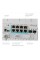 Комутатор MikroTik Cloud Smart Switch netPower Lite 7R CSS610-1Gi-7R-2S+OUT