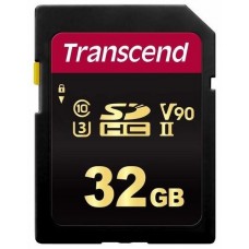 Карта памяти Transcend 32GB SDHC C10 UHS-II U3 ​​R285/W180MB/s 4K