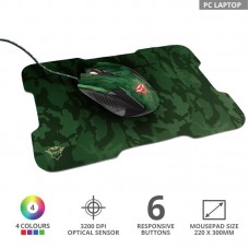 Миша + коврик Trust GXT781 RIXA CAMO MOUSE & PAD