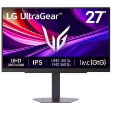 Монітор LG 27" 27G810A-B 2xHDMI, DP, USB, Audio, IPS, 3840x2160, 180/360Hz, 1ms, DCI-P3 95%, G-SYNC, FreeSync, Pivot, HDR400