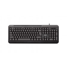 Клавіатура мембранна 2E KM1040 104key, USB-A, EN/UK, чорний