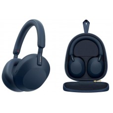 Sony Навушники Over-ear WH-1000XM5 BT 5.2, ANC, Hi-Res, AAC, LDAC, Wireless, Mic, Синій