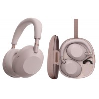 Навушники Over-ear Sony WH-1000XM6 BT 5.3, ANC, Hi-Res, AAC, LDAC, LC3, Wireless, Mic, Рожевий