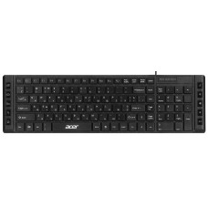 Клавіатура Acer OKW010, 115key, USB-A, EN/UKR/RU, чорний