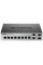 Коммутатор D-Link DGS-1100-10 / ME 8x1GE, 2xSFP / 1GE (combo) MetroEthernet Smart